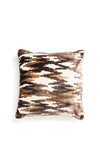 The Home Studio Abstract Feather Cushion 45x45cm, Cream Multi