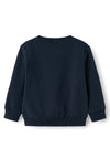 Name It Kid Mini Girl Nala Long Sleeve Sweater, Dark Sapphire