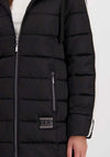 Monari Padded Hooded Coat, Black