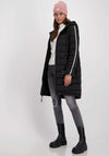 Monari Padded Hooded Coat, Black