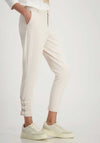 Monari Cargo Buckle Detail Trousers, Cream