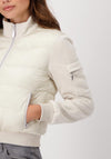 Monari Quilted Body Short Jacket, White