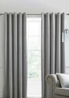 Laurence Llewelyn Bowen Montrose Blackout Eyelet Curtain, Silver