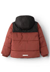 Name It Kid Boy Morning Puffer Jacket, Spiced Apple