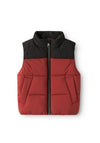 Name It Mini Boy Morning Puffer Vest, Spiced Apple