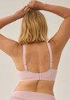 Naturana Lace Soft Non Wired Bra, Pink Rose