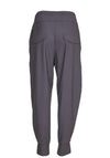 Naya Cuffed Leg Casual Trousers, Anthracite Grey