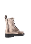 Nero Giardini Metallic Military Boots, Gold