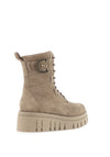 Nero Giardini Platform Military Boots, Taupe