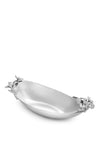 Newbridge Silver Plated Oval Dish with Floral Motif