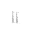 Newbridge Silverware Leaf Drop Earrings, Silver