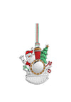 Newbridge Santa in Steam Engine Christmas Tree Decoration