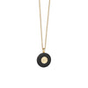 Newbridge Circular Pendant, Black