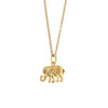 Newbridge Amy Elephant Pendant Necklace, Gold