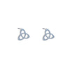 Newbridge Trinity Knot Earrings, Silver