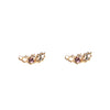 Newbridge Mixed Stone Earrings, Gold