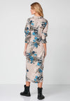 Nu Denmark Riborg Patterned Maxi Dress, Electric Blue Multi