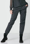 Nu Denmark Rinna Slim Leg Cargo Trouser, Dark Grey