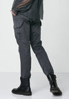 Nu Denmark Rinna Slim Leg Cargo Trouser, Dark Grey