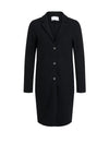 OUI Mayson Boiled Wool Jacket, Dark Blue