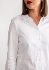 OUI Tailored Long Sleeves Blouse, White