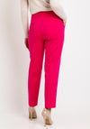 OUI Slim Leg Comfort Trouser, Pink