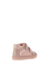 Pablosky Baby Girl Double Velcro Glitter Boot, Pink