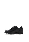 Pablosky Boys Leather School Shoe, Black