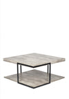 Pacific Jersey Concrete Effect Wood Veneer Coffee Table