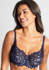 Panache Allure Full Cup Wired Bra, Navy