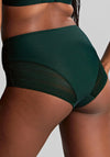 Panache Serene High Waist Brief, Dark Green