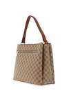 Zen Collection Monogram Small Grab Bag, Taupe