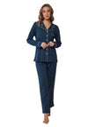 Pastunette Premium Cotton Pyjama Set, Navy