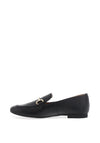 Paul Green Leather Loafers, Black