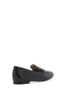 Paul Green Leather Loafers, Black