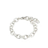 Pilgrim Amiri Cable Chain CZ Bracelet, Silver