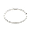 Pilgrim Focus CZ Bangle, Silver