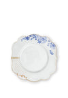 Pip Studio Golden Dot Breakfast Plate 23,5cm, Royal White