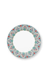 Pip Studio Flower Festival Breakfast Plate, Blue