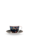 Pip Studio Berry Blues Espresso Cup & Saucer