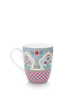 Pip Studio Flower Festival Large Mug, Blue