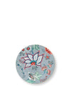 Pip Studio Flower Festival Small Pastry Plate, Blue