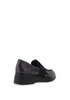 Pitillos Shimmer Effect Loafers, Black