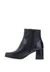 Pitillos Metallic Heeled Ankle Boots, Navy