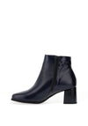 Pitillos Shimmer Heeled Ankle Boots, Navy