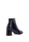 Pitillos Shimmer Heeled Ankle Boots, Navy