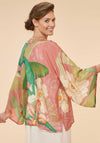 Powder Delicate Tropical One Size Kimono Jacket, Candy