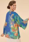 Powder Hummingbird Kimono Jacket, Denim