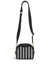 Radley Arden Crescent Craft Leather Crossbody Bag, Black