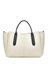 Radley Hillgate Place Leather Satchel, Light Neutral